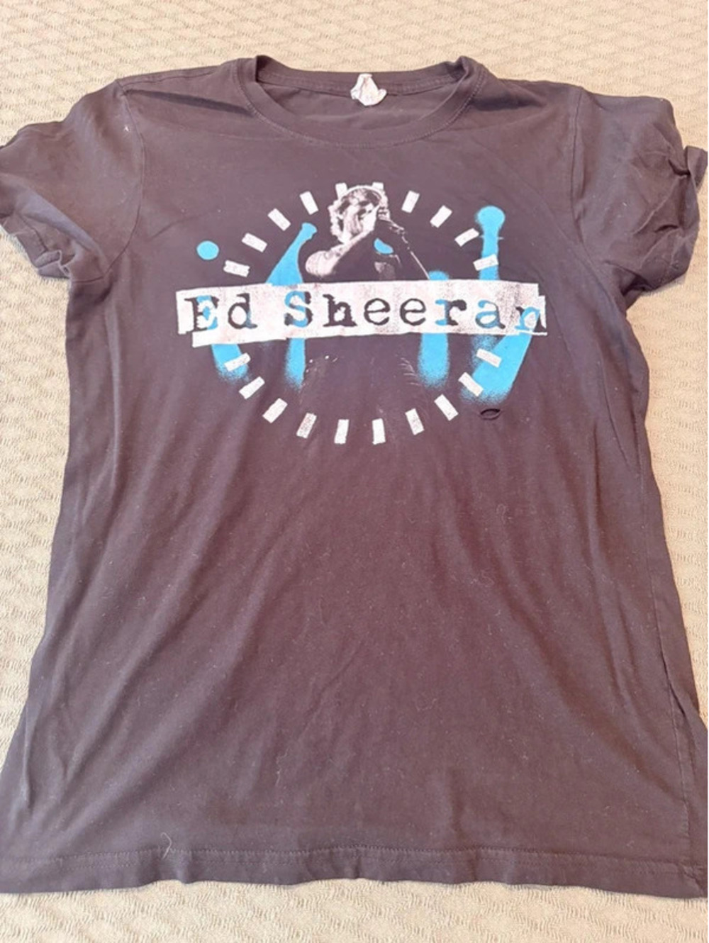 Ed Sheeran Concert Graphic T-Shirt Women’s Size XL 1151